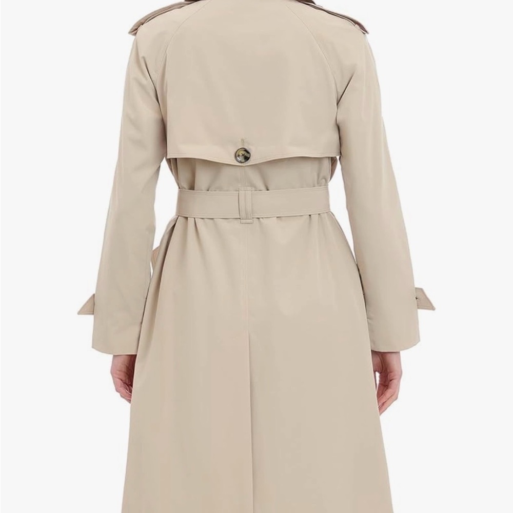 Classic London Fog Women's Double-Breasted Trench Coat - Sz M **NEW** - Picture 3 of 3